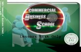 TWFG Commercial Business School – Lessors Risk 1 Lessors Risk Only.