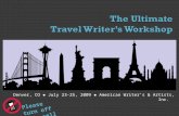 Denver, CO July 23-25, 2009 American Writers & Artists, Inc. Please turn off your cell phone. Thanks!