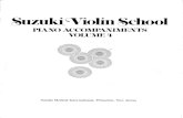 Suzuki Violin Method - Vol 04 - Piano Accompaniments