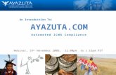 1 © H7 interactive, llc 2008 Automated ICWA Compliance An Introduction To: Webinar, 19 th November 2009, 12.00pm to 1.15pm PST.