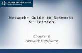 Network+ Guide to Networks 5 th Edition Chapter 6 Network Hardware.