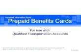 For use with Qualified Transportation Accounts This document is confidential to Evolution Benefits, Inc. and may not be used, copied or disclosed except.