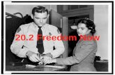 20.2 Freedom Now. I. Montgomery Bus Boycott (1955) A.Rosa Parks took a stand against segregation by refusing to move to the back of the bus Rosa Parks.