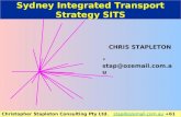 Christopher Stapleton Consulting Pty Ltd. stap@ozemail.com.au +61 2 9360 6788stap@ozemail.com.au Sydney Integrated Transport Strategy SITS CHRIS STAPLETON.