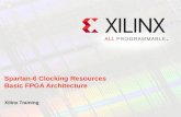 Spartan-6 Clocking Resources Basic FPGA Architecture Xilinx Training.