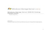 Windows Storage Server 2008R2 Getting Started Guide