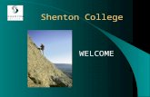 Shenton College WELCOME. WELCOME Katie Powers, Year 10 Co-ordinator Stephen Pestana, Head Year 10 and ATP Janet Schofield, Manager of Student Services.