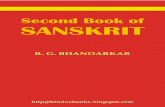 Second Book of Sanskrit - RG Bhandarkar