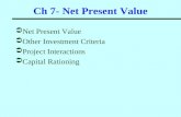Ch 7- Net Present Value