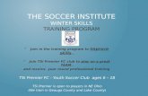THE SOCCER INSTITUTE WINTER SKILLS TRAINING PROGRAM Join in the training program to improve skills … Join TSi Premier FC club to play on a great TEAM and.