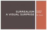 Graphic Design Mr. Exum SURREALISM A VISUAL SURPRISE.