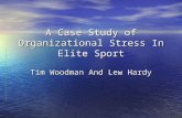 A Case Study of Organizational Stress In Elite Sport Tim Woodman And Lew Hardy.