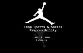 Team Sports & Social Responsibility 12531 & 12550 7 Credits.