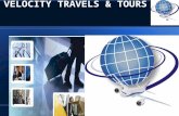 VELOCITY TRAVELS & TOURS. Our Understanding of Your Needs Range of Services Network - Technology - Cultural fit - Relevant experience Transparency - Focus.