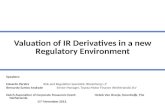 Valuation of IR Derivatives in a new Regulatory Environment Speakers: Eduardo Pereira Risk and Regulation Specialist: Bloomberg L.P Bernardo Santos Andrade.