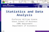 Part 21: Statistical Inference 21-1/43 Statistics and Data Analysis Professor William Greene Stern School of Business IOMS Department Department of Economics.