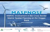 NSRAC involvement in the Cross Border Marine Spatial Planning on the Dogger Bank David Goldsborough NSRAC Amsterdam, February 28 th 2013.