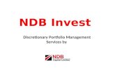 NDB Invest Discretionary Portfolio Management Services by.
