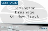 Case Study Flemington Drainage Of New Track. Flemington Racecourse is a major racing venue in Melbourne, the track due to its surface condition needed.