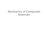 Mechanics of Composite Materials. Constitutive Relationships for Composite Materials. Material Behavior in Principal Material Axes Isotropic materials.
