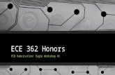 ECE 362 Honors PCB fabrication/ Eagle Workshop #1.
