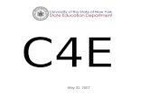 C4E May 31, 2007. Context Record $1.7 billion State Aid Increase. Full implementation cost of $7 billion will provide schools with the means to provide.