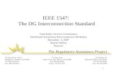 IEEE 1547 Overview