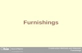 Construction Methods and Materials Furnishings Furnishings.