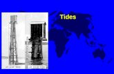 Tides. Tidal Characteristics u single waves - stretch across entire ocean basins. u shallow-water waves –wavelengths greatly exceed the depth of the ocean.