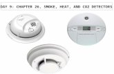 DAY 9: CHAPTER 26, SMOKE, HEAT, AND CO2 DETECTORS.