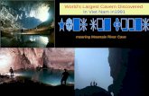 Worlds Largest Cavern Discovered In Viet Nam in1991 Worlds Largest Cavern Discovered In Viet Nam in1991 meaning Mountain River Cave.