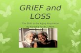 GRIEF and LOSS The Shift in the Aging Population By Kenisha Rotibi, LMSW.
