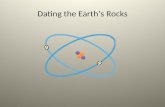 Dating the Earths Rocks. Quantitative Geologic Time Early estimates Calculation based on: Old Testament – Earth is 6,015 years old James Ussher (1581-1656)