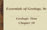 Essentials of Geology, 9e Geologic Time Chapter 18.