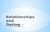 Unit II – Chapter Five Child Development. * Distinguish among different kinds of relationships * Analyze factors that influence relationships * Describe.