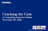 Deloitte - Cracking the Case