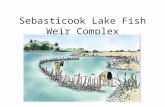 Sebasticook Lake Fish Weir Complex. The north end of Lake Sebasticook is the site of the fish weir complex.
