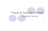 Travel & Tourism Industry Business Drivers. Travel & Tourism Industry Optimise Capacity Utilisation Reduce Costs Key Business Drivers Grow Market Share.