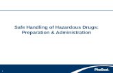 1 Safe Handling of Hazardous Drugs: Preparation & Administration.