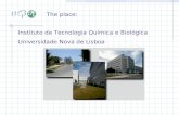 Instituto de Tecnologia Química e Biológica Universidade Nova de Lisboa The place: