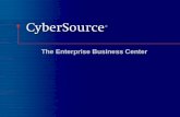 The Enterprise Business Center. #2 CyberSource Enterprise Business Center your payment processing dashboard ******** Log out security feature All tools.