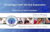 MI Bridges Self Service Expansion Overview of New Functions.