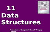 11.1 11 DataStructures Foundations of Computer Science Cengage Learning.