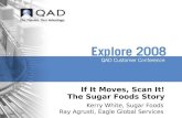 If It Moves, Scan It! The Sugar Foods Story Kerry White, Sugar Foods Ray Agrusti, Eagle Global Services.