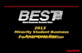 2013 Minority Student Business Awareness Day Partner Orientation 1.