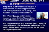 Entry - Level MMD W i z a r d U. S. Coast Guard Mariner Licensing & Documentation Entry-Level MMD Wizard was designed to assist mariners and licensing.