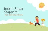 Imbler Sugar Stoppers! 2013 – 2014 Outreach Projects.