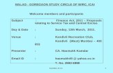 Kamdar & Co.1 MALAD - GOREGAON STUDY CIRCLE OF WIRC, ICAI Welcome members and participants Subject : Finance Act, 2011 – Proposals relating to Service.