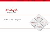 Radvision ® Scopia ®. © 2012 Avaya Inc.- Proprietary. Use pursuant to your signed agreement or Avaya policy. 22 Who is Radvision? 20 Year Leader in Video.