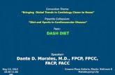 DASH DIET Convention Theme: Bringing Global Trends in Cardiology Closer to Home Tripartite Colloquium: Diet and Sports in Cardiovascular Disease Topic: